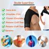 Adjustable Shoulder Support Brace for Torn Rotator Cuff, leeve Wrap for Pain Relief, Stability and Recovery, Support, Compression, AC Joint, Arm Immobilizer Wrap, Fits Right and Left Arm, Men & Women view 2