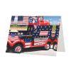 ZISHAK 4th Of July Patriotic Truck Radiant Gratitude Cards-Wedding,Friendship,Anniversary Greeting Cards For Moments That Matter view 3