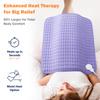 Ultra-Wide Microplush Heating Pad - 20"x24" Electric Heating Pad for Back, Neck, Shoulder Pain and Cramps - Moist Heat Option, Machine Washable, Auto-Off - Gifts for Women, Mom, Grandma, Wife view 2