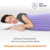 Ultra-Wide Microplush Heating Pad - 20"x24" Electric Heating Pad for Back, Neck, Shoulder Pain and Cramps - Moist Heat Option, Machine Washable, Auto-Off - Gifts for Women, Mom, Grandma, Wife view 3