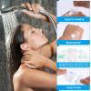 Ear Covers for Shower, 120 Pieces Waterproof Ear Stickers Ear Covers for Swimming Shower Ear Protectors with Waterproof Cotton Ear Plugs for Shower Surfing Snorkeling and Other Water Sports view 4