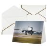 ZISHAK Airplane In Flight Radiant Gratitude Cards-Wedding,Friendship,Anniversary Greeting Cards For Moments That Matter view 2