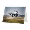 ZISHAK Airplane In Flight Radiant Gratitude Cards-Wedding,Friendship,Anniversary Greeting Cards For Moments That Matter view 3