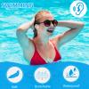 Ear Covers for Shower, 120 Pieces Waterproof Ear Stickers for Adults Ear Covers for Swimming Shower Ear Protectors with Waterproof Cotton Ear Plugs for Shower Surfing Snorkeling and Other Water Sports view 4