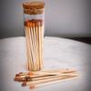 4 Matches in Colors of Your Choice in a Refillable Chic Jar - Striker Strikers Included | 200 Quality Artisan Matchsticks | Festive & Colorful in Your Home or as a Holiday Gift by Thankful Greetings view 3