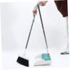 1set Household Broom Dustpan Set Handle Magnetic Connection Design for Easy Cleaning Compact Dustpan Broom Random Colors for Use view 2