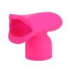 EBIEFLY 2X Electric Handheld Wand Massage Attachments Accessories Soft Silicone Red Fit for Hitachi MINI Massager view 3