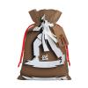karate men print Christmas Goody Bags,Xmas Gift Bags,Drawstring Candy Bags,Treat Sacks,Holiday Party Favors Bags view 1