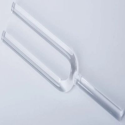 CIKSCO 20mm Quartz Crystal Tuning Fork for Sound Healing Meditation, Chakra Healing Musical Instrument with Striker (Color : C Note, Size : 432Hz)