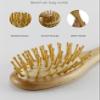 3pcs Personalized Baby Brush and Comb Set,Infant Hair Brush,Custom Name Baby Wool Comb Newborn Hair Brush Infant Head Massager Bath Brush Comb for Kids view 4