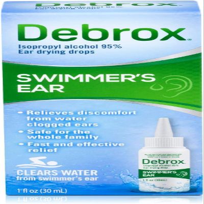 Debrox Swimmer's Ear Drying Drops for Adults & Kids, 1 Fl Oz (Pack of 3)