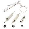 120 PCS Eyeglass Repair KitEye Glass Repairing Tool with Tiny Screws, Nuts, Universal Screwdrivers, Precision Tool for Repairing Eye Glass, Sunglass, Jewelry, Watch view 2