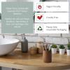Wild & Stone Organic Baby Bamboo Toothbrushes | 4 Pack | Soft Bristles | 100% Compostable Handle | BPA Free | Vegan Baby Toothbrushes (Baby Pink) view 4