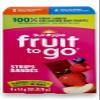 SunRype Fruit to Go Strips, Apple Strawberry & Apple Wildberry Flavors, 9x14g, 126g/4.4 oz view 1
