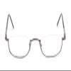 Readers.com Reading Glasses: The Magnum, Metal rectangle Style for Men and Women view 2