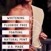120 Whitening Toothpaste Tablets, 2 60-Count Glass Jar Value Bundle, US-Made, Natural Mint Flavor, Fluoride Free with Hydroxyapatite, TSA Compliant, Foam Instead of Fizz view 2