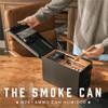 CASE ELEGANCE - The Smoke Can 50CAL Humidor, Thick Metal Ammo Box, Spanish Cedar Shelves, Black Ops Finish, 69% Humidity Starter Pack, Digital Hygrometer, Magnetic Accessory Case - Holds 30-40 Cigars view 2