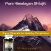 Shilajit Gummies for Men Women Pure Himalayian Extra Strenght 50,000 Resin for Metabolism Support Ashwagandha Siberian Chaga | 2 Months Supply Vegan Keto Friendly Cherry 60 Gummies view 3