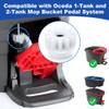 2 Pcs Spin Mop Bucket Replacement Gear Compatible with Ocedar Mop Bucket Pedal Only One Way Bearing Repair Parts view 2