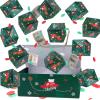 BABORUI Christmas Surprise Gift Box Explosion for Money, Christmas Explosion Gift Box with Confetti, Surprise Pop Up Money Box for Merry (Green) view 1