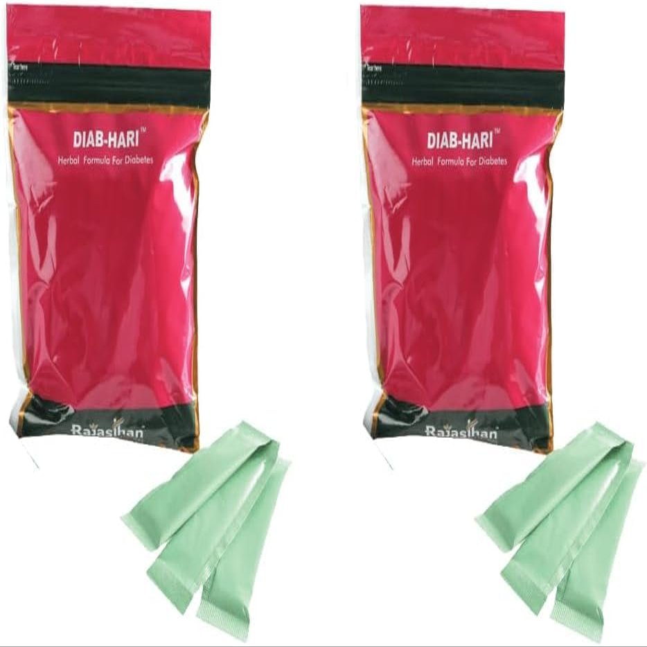 (Pack of 2) Rajasthan Diab-Hari Churna (Powder) (135gm) | 100% Safe & Pure Natural Ingredients - by pharmacylife
