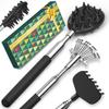 Back Scratcher Stocking Stuffers for Adults Men Extendable Metal Scratchers Christmas Gifts for Men Women Cool Items Tools Ideas Gadgets Husband Wife Dad Kids Elderly White Elephant Gifts for Adults view 1
