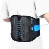 T TIMTAKBO Lumbar Support Belt,Back Brace for Lower Back Pain Women Men,Decompression Lower Back Support Belt for Herniated Disk,Sciatica,Scoliosis,DiscectomyBlack-SM view 1