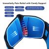 T TIMTAKBO Lumbar Support Belt,Back Brace for Lower Back Pain Women Men,Decompression Lower Back Support Belt for Herniated Disk,Sciatica,Scoliosis,DiscectomyBlack-SM view 3