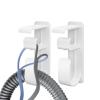AkioPey 2PCS CPAP Hose Holder - CPAP Mask Hook with Anti-Unhook Feature Hose Organizer Use CPAP Supplies and CPAP Machine to Help You Sleep Better with 4 Picture Hanging Strips view 1