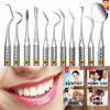CATACC PRO Dental Tools, Dental Pick for Teeth Cleaning, Stainless Steel Hygiene Kit with Tooth Scraper Plaque Tartar Remover - with Case view 3