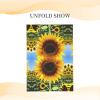 ZISHAK Yellow Sunflower Radiant Gratitude Cards-Wedding,Friendship,Anniversary Greeting Cards For Moments That Matter view 4