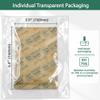 Wisesorb 75% Two-Way Humidity Control Packs, 60 Gram 5 Pack for Storing 1 lb, Size 60 Moisture Control Packets Individually Wrapped, Humidifier Packs for Storage Containers Hydration Packets view 3