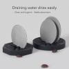 2Pcs Puck Screen Stand, Coffee Filter Holder, Portafilter Basket Stand Compact Small Stable Quick Drying Silicone Coffee Filters Stand Holder For 51mm,53mm,58mm Coffee Puck Screen view 3