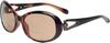 Calabria 828 Oversized Oval BiFocal Reading Sunglasses +3.00 Tortoise Women Bi-Focal Sun Glasses Readers Chic Fashion Trendy view 1