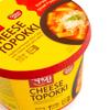 [Dongwon] Authentic Korean Rice Cake Topokki with Creamy Cheese Flavor | Popular Korean Street Food | Easy to Prepare | Delicious and Chewy Snack for Cheese Lovers (8 Bowls) view 2