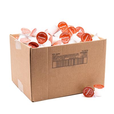 Heartland Non Dairy Liquid Coffee Creamer, Hazelnut, 200 Single Serve Cups, Shelf Stable, No Refrigeration