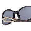 Calabria 828 Oversized Oval BiFocal Reading Sunglasses +2.75 Onyx Women Bi-Focal Sun Glasses Reader Chic Fashion Trendy Cute view 4