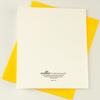 Sunshine Expressions Blooming Flowers  Yellow Water Lily  High End Photographic Heavy Smooth Note Cards 8 w/10 Colored Envelopes, Boxed Set (4.25"x 5.50") Blank Inside - Made in USA view 2
