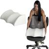 BBL Pillow After Surgery, Portable Seat Cushions for Office Chairs Butt Pillow, Butt Cushion for Long Sitting Surgery Pillow, Car Cushions for Driving Booty Pillow BBL Post Surgery Supplies(White) view 4