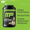 MusclePharm Combat Protein Powder, Vanilla Flavor, Fuels Muscles for Productive Workouts, 5 Protein Sources Including Whey Protein Isolate & Egg Albumin, Gluten Free, 2 lb, 25 Servings view 4