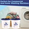 Laundry Detergent Powder Bucket, Low Suds Laundry Detergent Bucket - Lemon Scent- 40 lbs Pail Economical Powdered Detergent Commercial Laundry - for Commercial and Household - 40 Pounds (2 Buckets) view 2
