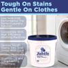Laundry Detergent Powder Bucket, Low Suds Laundry Detergent Bucket - Lemon Scent- 40 lbs Pail Economical Powdered Detergent Commercial Laundry - for Commercial and Household - 40 Pounds (2 Buckets) view 3