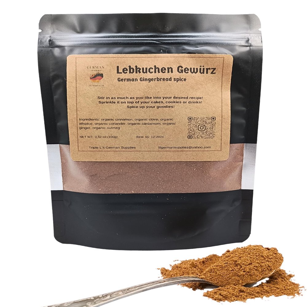 100g Lebkuchen Gewrz, German Gingerbread spice, Cinnamon seasoning