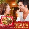 Christmas Nuts Gift Basket for Holiday Season, Premium Mixed Nut Assortment Gift Gourmet Snack Food Present Box, Christmas Gift Basket for Family (4 Sectional) view 2