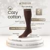 7BigStars Men Extra Wide Novelty Cotton Quarter Socks - 5 Pack Large - Square Mesh - Sock Size 10-13 Shoe Size 9-12 L Brown, Light Beige, Beige, Khaki, Light Brown view 3