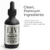 LIV Vitamin B1 Liquid  Thiamine & Benfotiamine Supplement for Glucose Metabolism & Nerve Support  Fast-Absorbing Liquid Drops  60 mL view 4