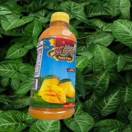 12 bottle MANGO NECTAR THE TASTIEST MANGO JUICE IN THE WORLD by morr 16.45 OZ or 500 ml per bottle