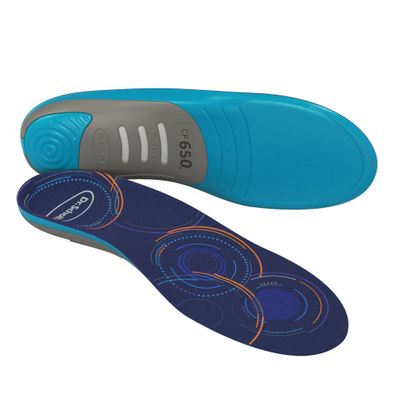 Dr. Scholl's Custom FiT Comfort Plantar Fasciitis Insoles, Orthotics Shoe Inserts with Arch Support for Men & Women, Suitable for 220+ lbs, Stay on Your Feet All-Day with Optimum Cushioning, CF650