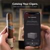 CASE ELEGANCE Renzo Glass Top Humidor with Thick Cedar, Includes Klaro Valet Digital Hygrometer+ WiFi Bridge for Remote Monitoring Humidity & Temperature, iOS & Android App - Walnut Finish view 4