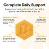 Create Creatine Monohydrate Gummies for Men & Women, Boost Focus, Strength, and Endurance, Anti-Melting Formula, Vegan, Gluten-Free, Non-GMO, 1.5g of Creatine per Gummy (Orange) view 3